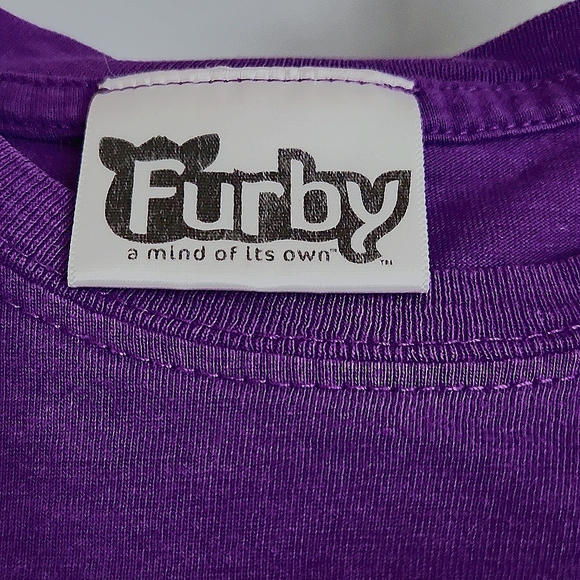 Vintage Purple I (heart) "Furby" top - Picture 2 of 4